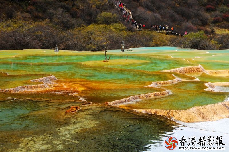 黄龙胜景—五彩池