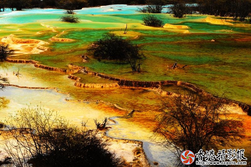 黄龙胜景—五彩池