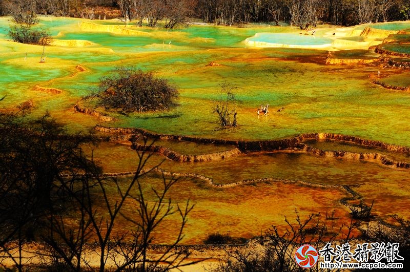 黄龙胜景—五彩池