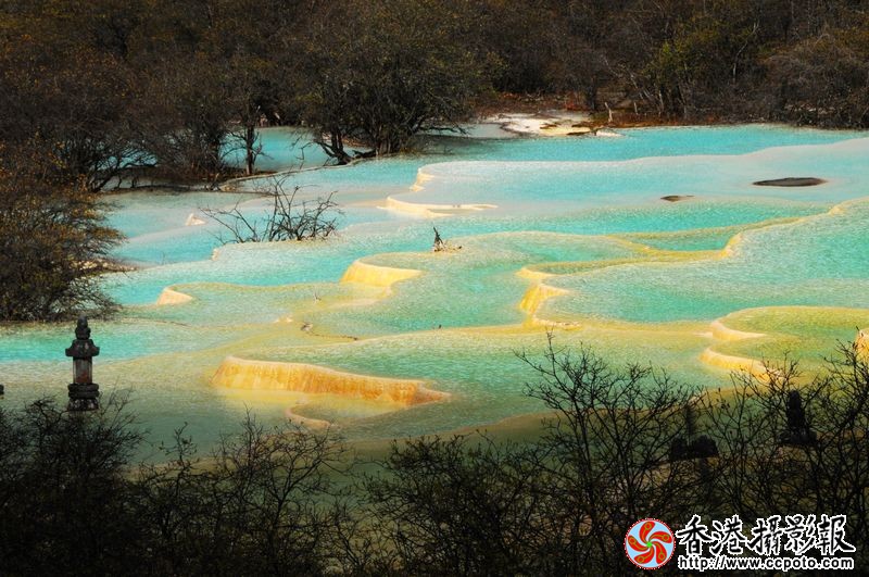 黄龙胜景—五彩池