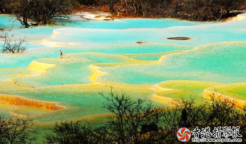 黄龙胜景—五彩池