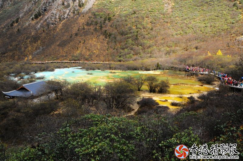 黄龙胜景—五彩池