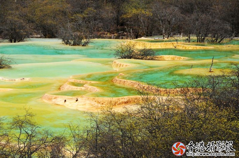黄龙胜景—五彩池