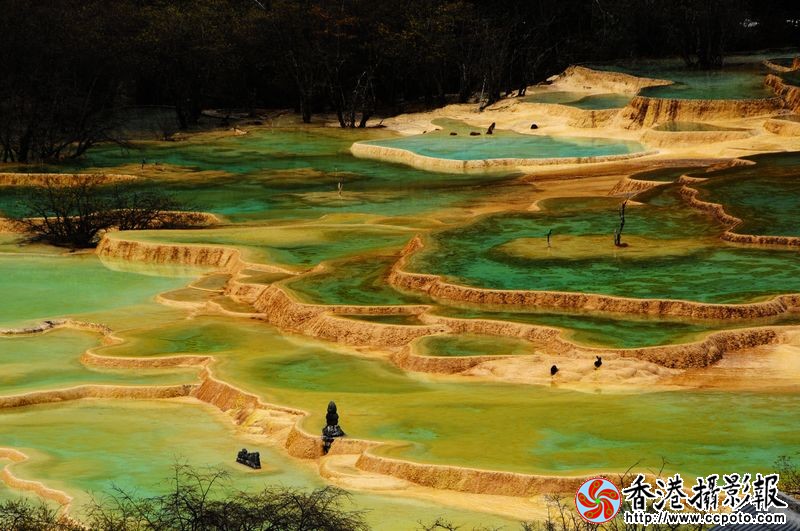 黄龙胜景—五彩池