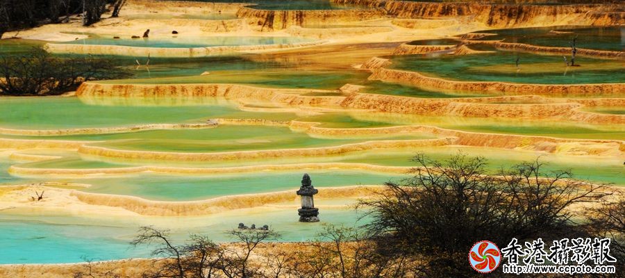 黄龙胜景—五彩池