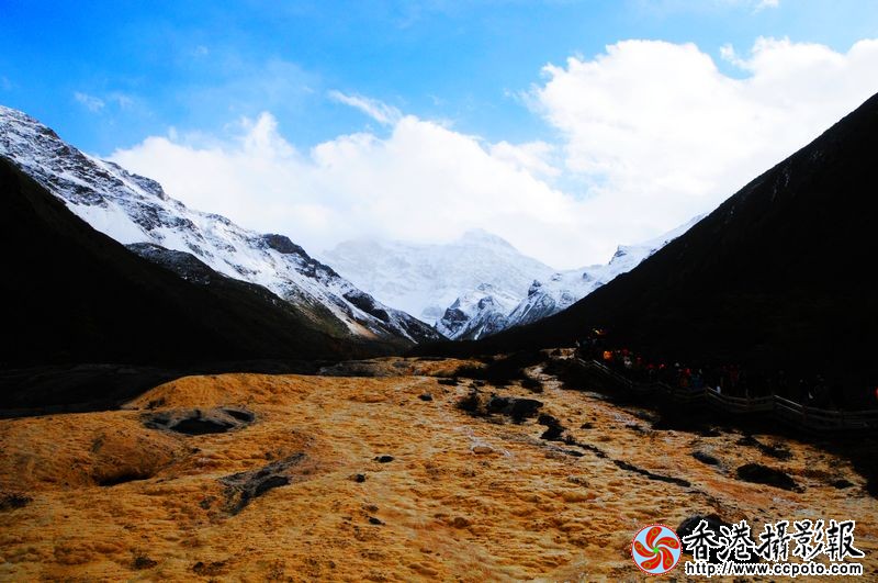 黄龙胜景—黄金滩