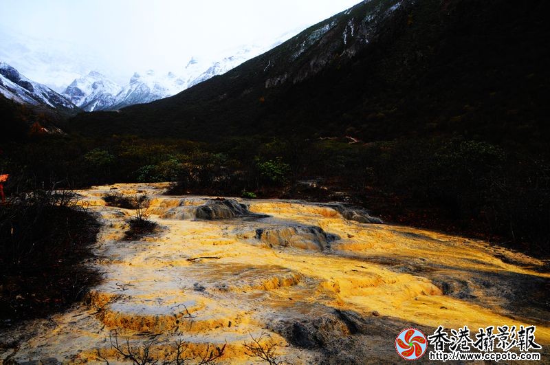 黄龙胜景—黄金滩