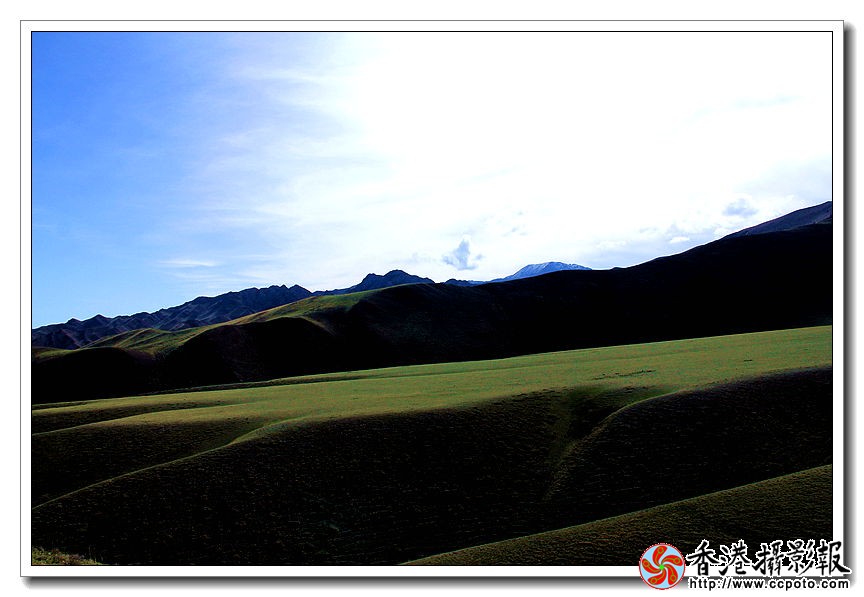 天山角木沟风景