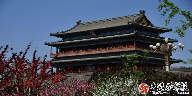 古城春色