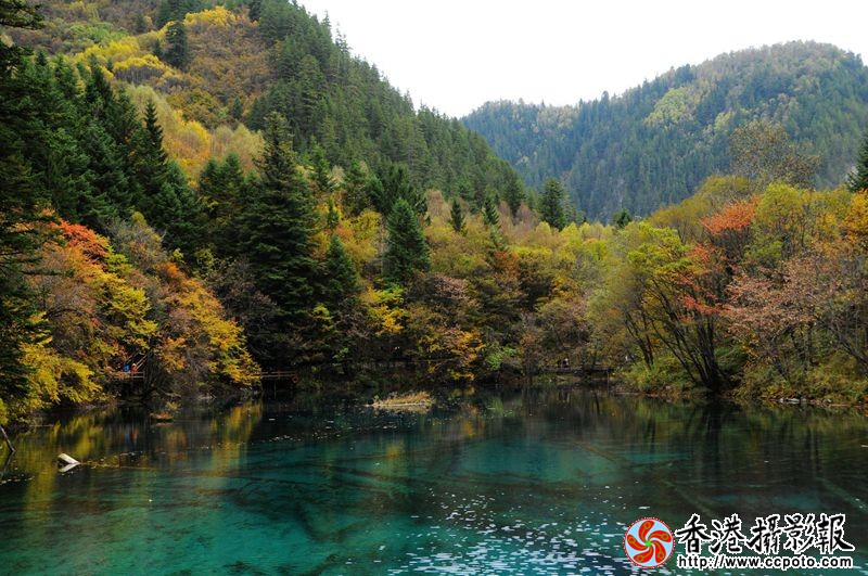 九寨五花海