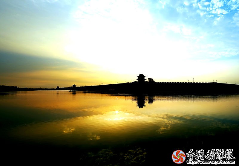 水城广府晚霞