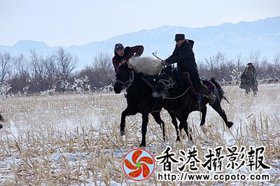 马上急烈争夺