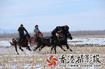 马上急烈争夺