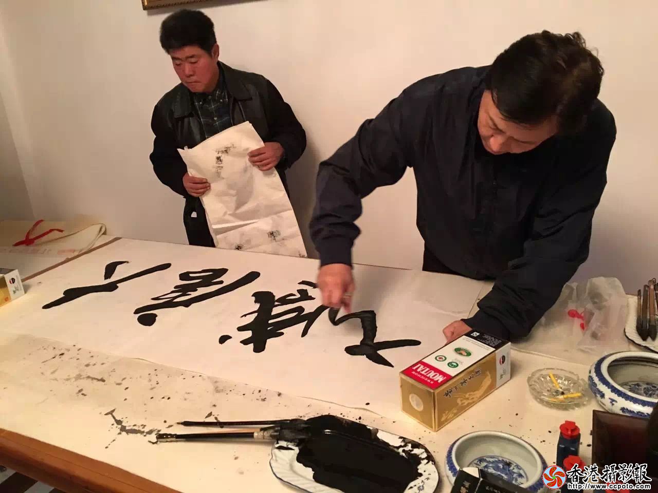 唐国强老师为妙府老酒题词