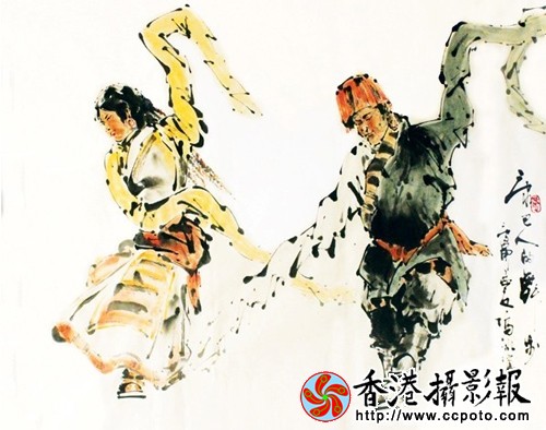冯冰作品《康巴人的舞步》.jpg