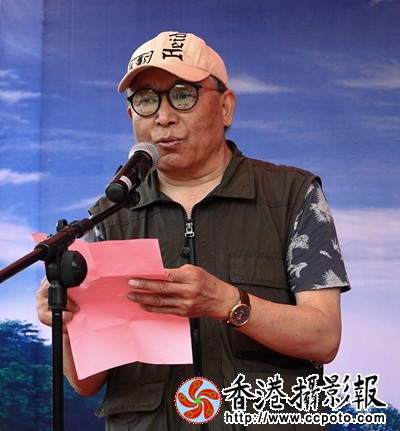 安徽省艺术摄影学会副主席兼秘书长吕援朝讲话